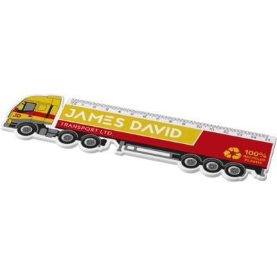 Image of Tait 15 cm lorry-shaped recycled plastic ruler