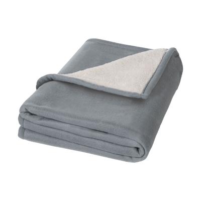 Image of Springwood soft fleece and sherpa plaid blanket