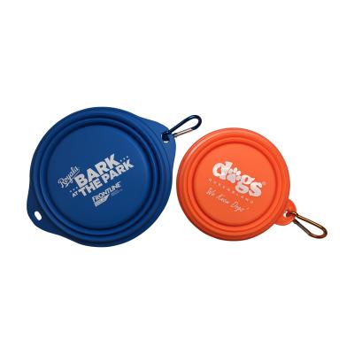 Image of Collapsible Silicone Dog Bowl