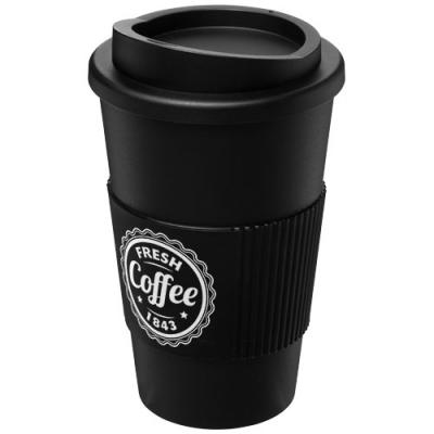 Image of Americano® 350 ml insulated tumbler with grip
