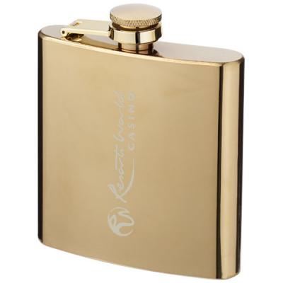 Image of Elixer 175 ml gold hip flask