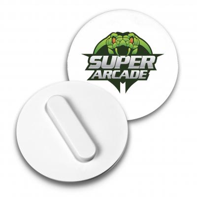 Image of Recycled Clip Badge 37mm Circular