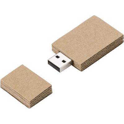 Image of Cardboard USB drive