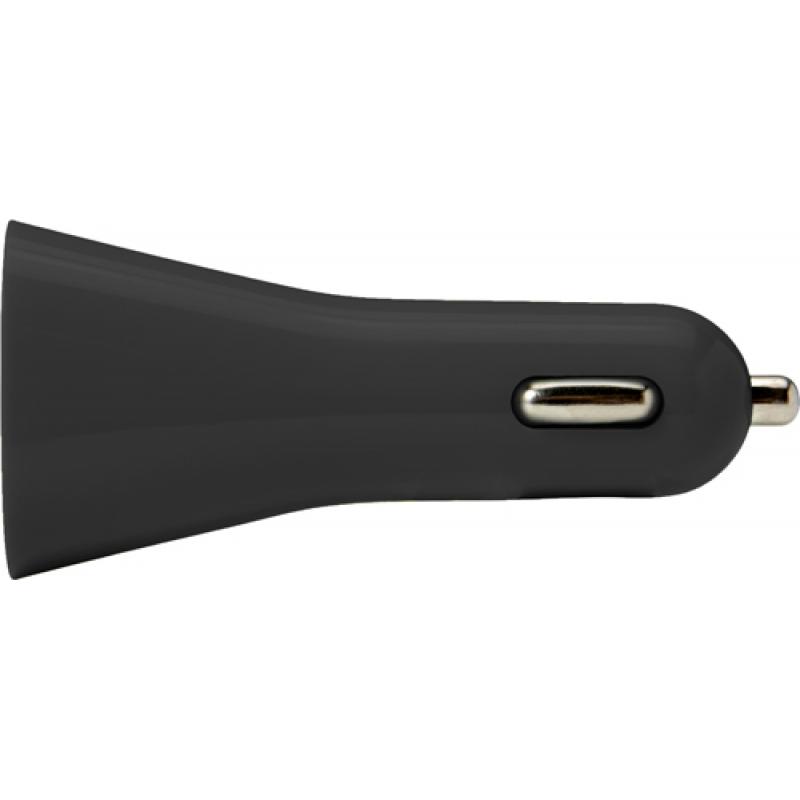 Image of ABS Car charger with 2 USB ports.