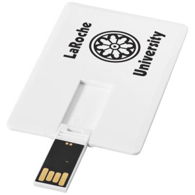 Image of Slim card-shaped 4GB USB flash drive
