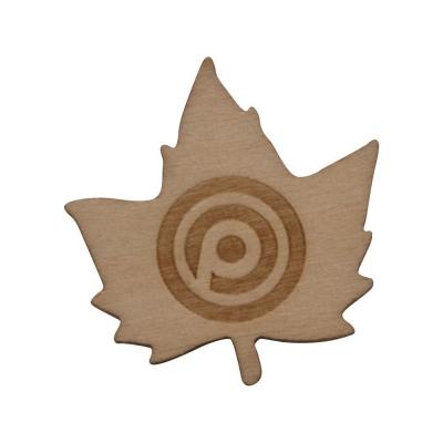 Image of Wooden Badge (40mm)