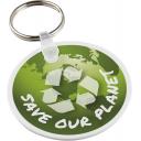 Image of Tait circle-shaped recycled keychain