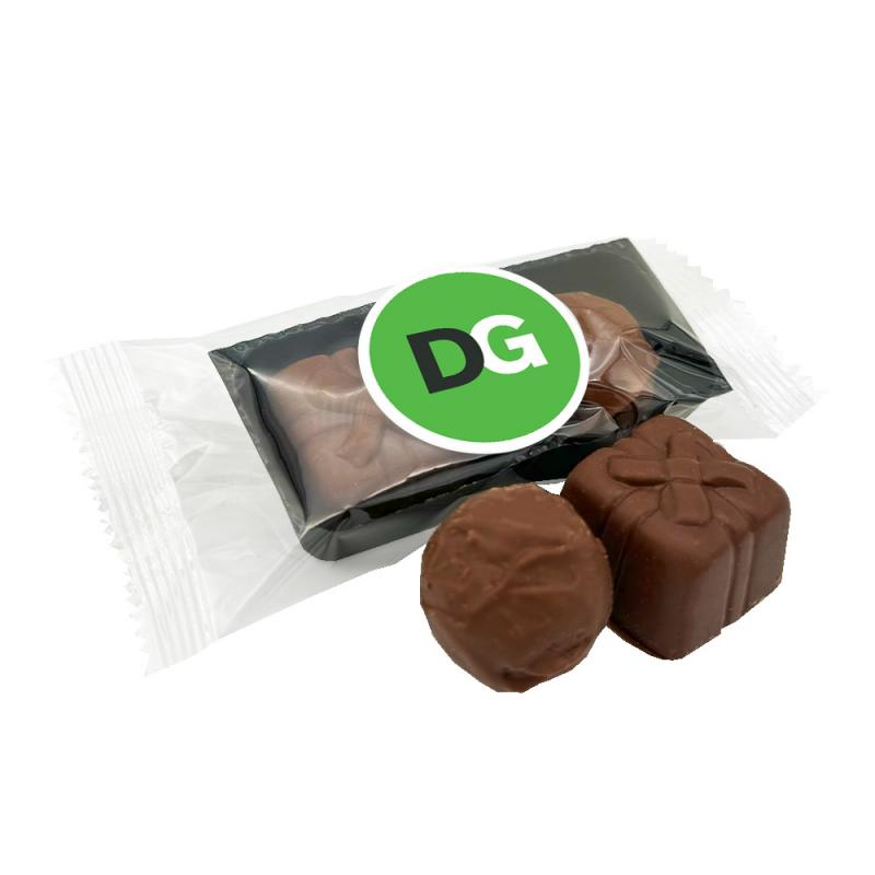 Image of 2 Chocolate Truffles - Flow Wrap