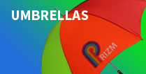 Promotional Umbrellas with company logo